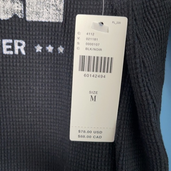 𝅺NEW Anthropologie Waffle Visions Change Thermal Top US M - Picture 6 of 8